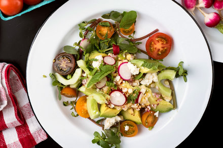 Image for Corn, Avocado and Cucumber Salad