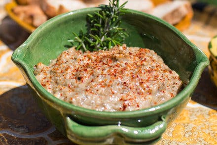 Julia Child’s Eggplant-Walnut Dip