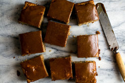 Image for Pear Snacking Cake With Brown Butter Glaze