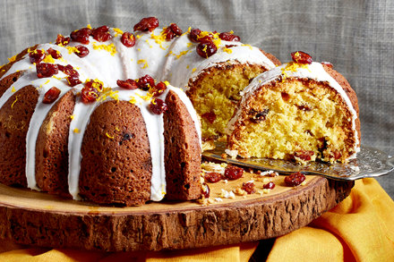 Image for Orange-Cranberry Glazed Cake