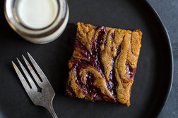 Image for Blondies With a Strawberry-Balsamic Swirl