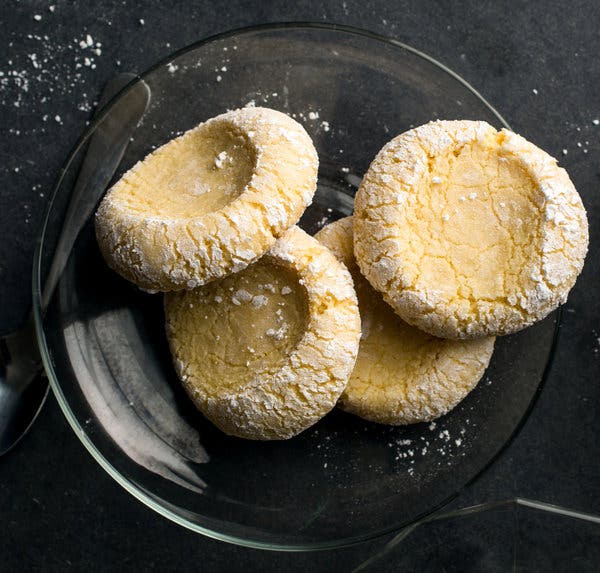 Moroccan Semolina and Almond Cookies