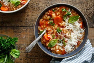 Tuscan Farro Soup