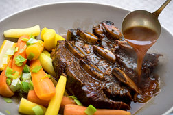 Image for Red Wine-Braised Short Ribs With Carrots