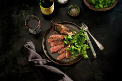 Image for Pan-Seared Steak With Red Wine Sauce