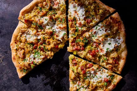 Clam-Chowder Pizza