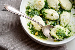 Image for Ricotta Gnocchi With Parsley Pesto