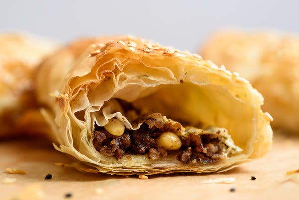 Turkish-Style Lamb Boreks