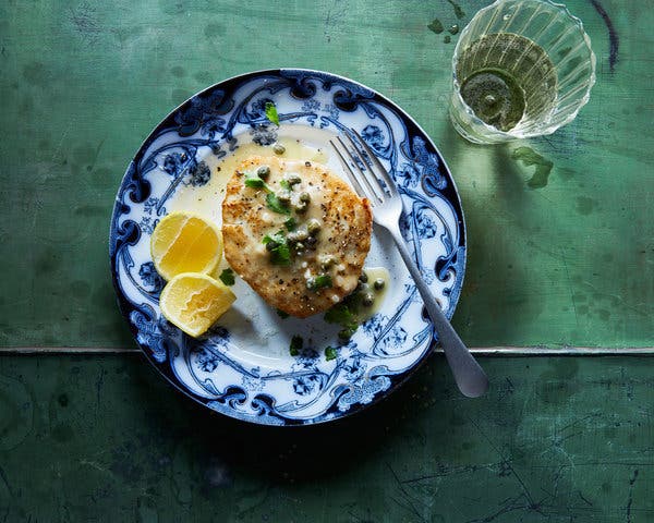 Swordfish Piccata