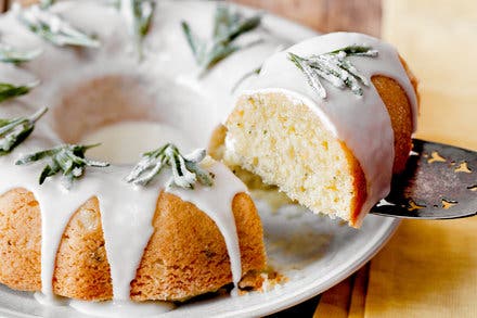 Rosemary, Olive Oil and Orange Cake