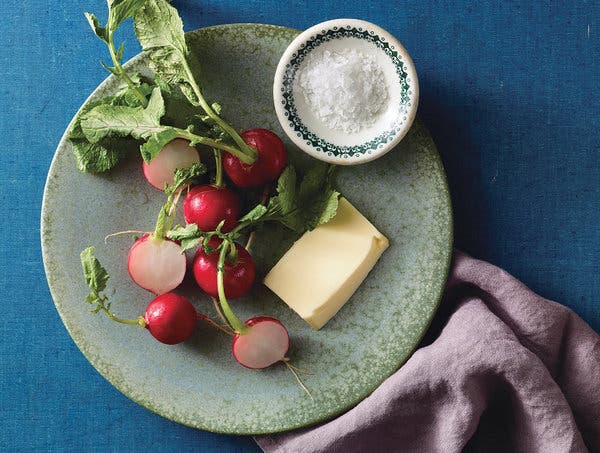 Radishes With Sweet Butter and Kosher Salt