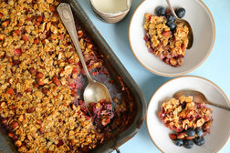 Image for Baked Oatmeal With Berries and Almonds