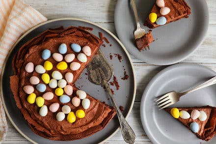 Easter Egg Nest Cake