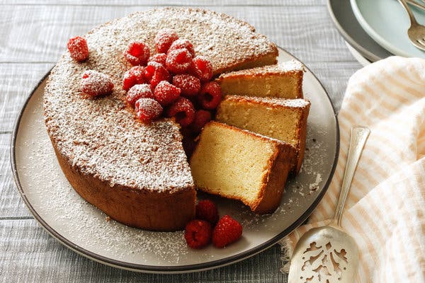 Coconut Marzipan Cake