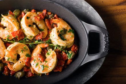 Shrimp With Sun-Dried Tomatoes