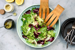 Image for Bitter Greens Salad With Lemon-Mustard Dressing