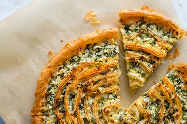 Feta-and-Herb Phyllo Tart