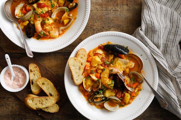 Mark Bittman’s Bouillabaisse