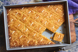 Image for Namoura (Syrup-Soaked Semolina Cake)