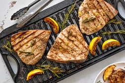 Image for Grilled Marinated Swordfish Steaks