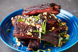 Image for Gochujang BBQ Ribs With Peanuts and Scallions