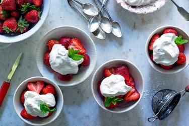 Strawberries With Swedish Cream