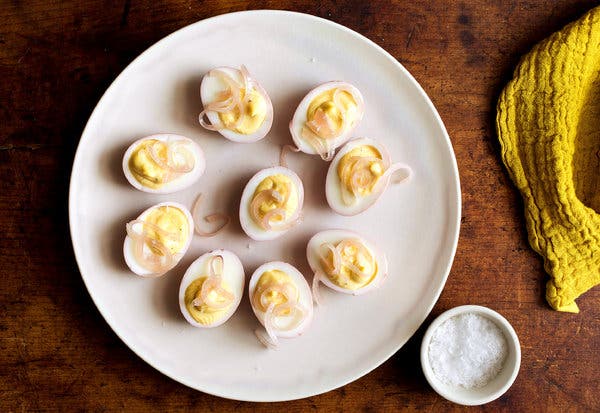 Pickled Deviled Eggs