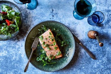 Pan-Roasted Salmon With Jalapeño