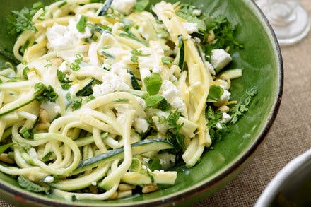 Lemony Zucchini Slaw