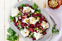 Image for Marinated Beet Salad With Whipped Goat Cheese