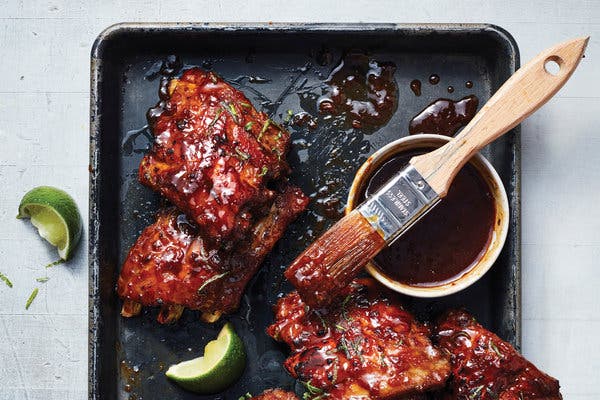 Pressure Cooker Sticky Tamarind Baby Back Ribs