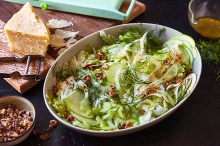 Fennel-Apple Salad With Walnuts