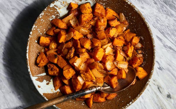 Roasted Sweet Potatoes With Smoked Paprika