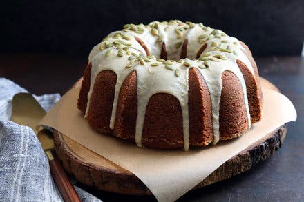 Pumpkin Bundt Cake With Maple Brown-Butter Glaze