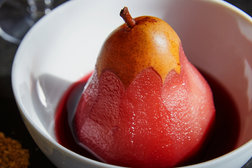 Image for Spiced Red Wine Poached Pears