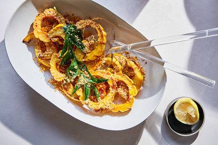 Image for Roasted Squash With Coconut, Chile and Garlic