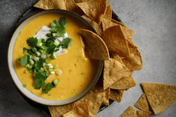 Image for Creamy Queso With Pickled Jalapeños