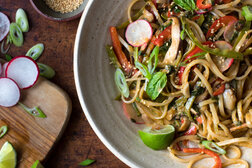 Image for Thai Red Curry Noodles With Vegetables