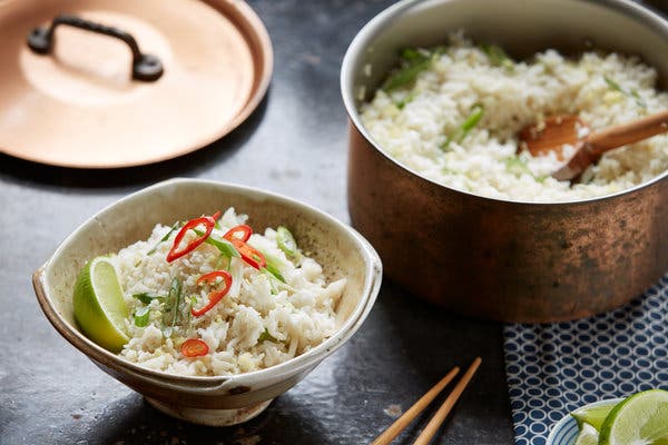 Basmati Rice With Coconut Milk And Ginger