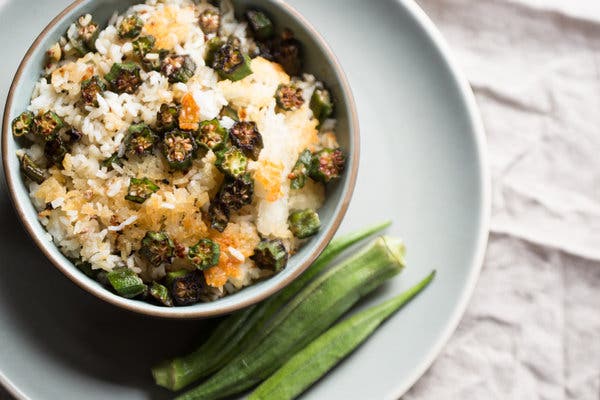 B.J. Dennis’s Okra Stir-Fry With Rice