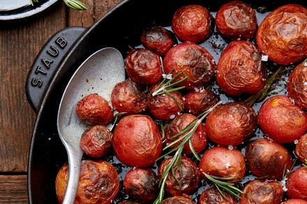 Skillet Roasted Potatoes With Rosemary