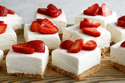 Image for No-Bake Cheesecake Bars