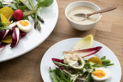 Image for Spring Salad With Bagna Cauda Dressing