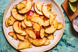 Image for Green Peach Salad With Simple Lime Dressing