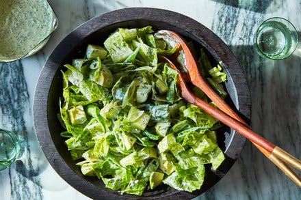 The Greenest Green Salad