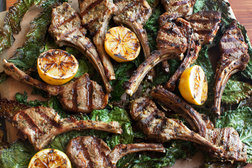 Image for Lamb Chops Scottadito With Crispy Kale