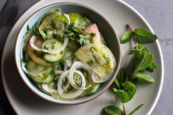 Green Tomato Salad