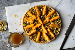 Image for Apricot Tart With Pistachio Frangipane