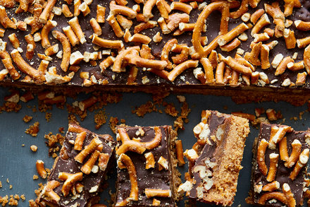 Image for Chocolate Caramel Pretzel Bars