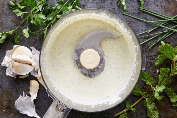 Ranch Dressing With Fresh Herbs